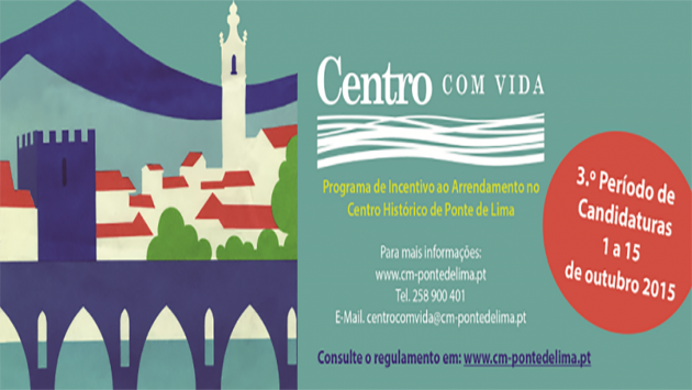 Candidaturas ao incentivo ao arrendamento em Ponte de Lima