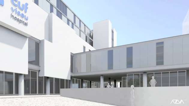 Isolamentos do novo Hospital CUF Viseu assegurado pela Knauf Insulation