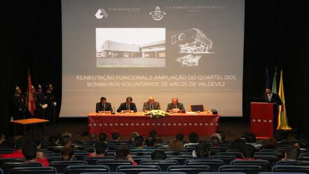 SE da Administração Interna em Arcos de Valdevez para o lançamento da Reabilitação do Quartel dos Bombeiros Voluntários