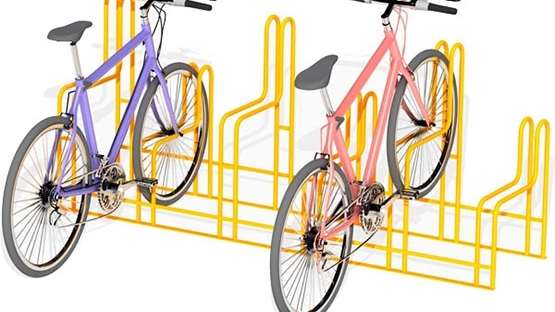Mobiliário Urbano - Estacionamento para 6 bicicletas